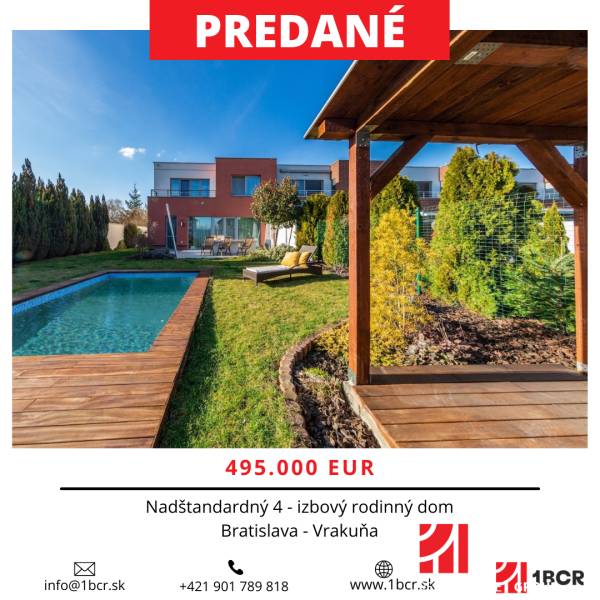 Sale Family house, Kosodrevinová, Bratislava - Vrakuňa, Slovakia