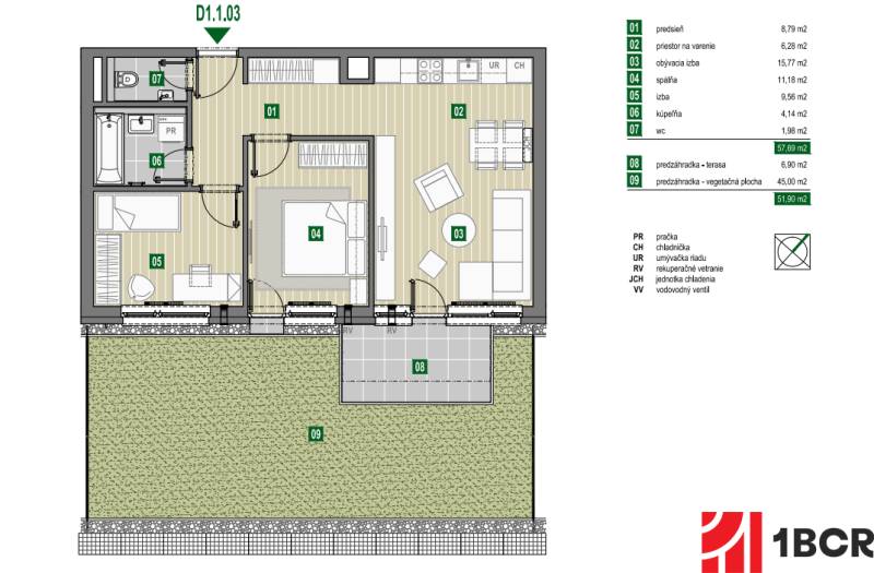 Sale Two bedroom apartment, Two bedroom apartment, Limbašská cesta, Pe