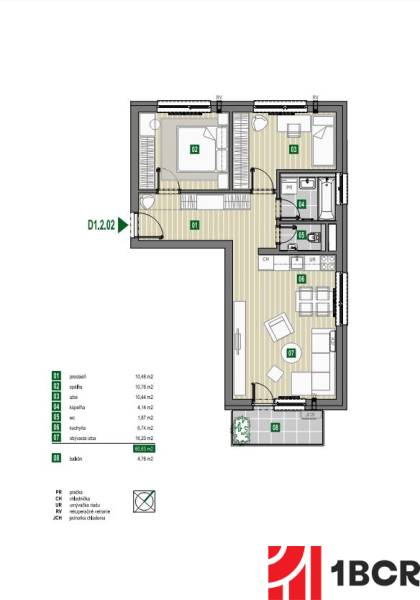 Sale Two bedroom apartment, Two bedroom apartment, Limbašská cesta, Pe