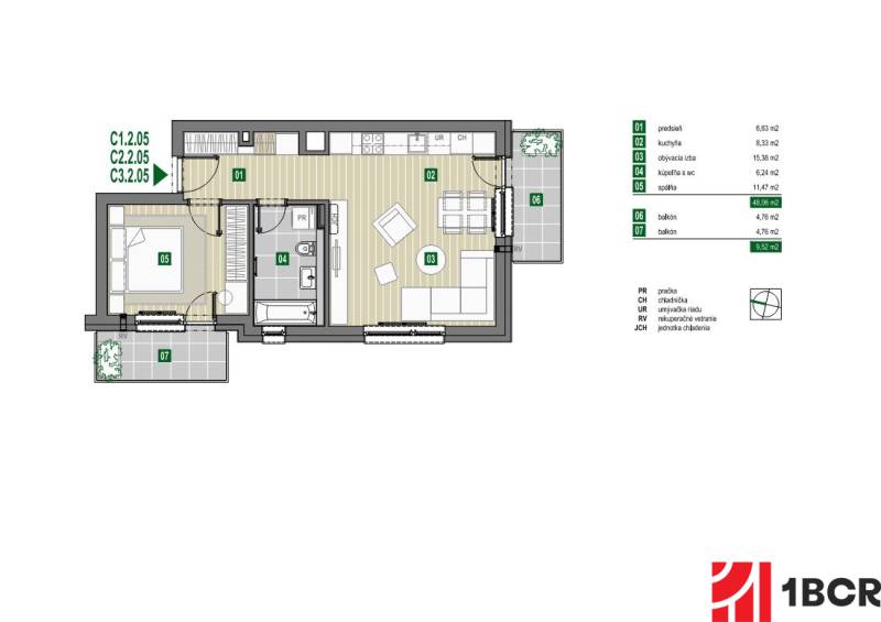 Sale One bedroom apartment, One bedroom apartment, Limbašská cesta, Pe