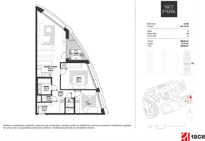 Sale Two bedroom apartment, Two bedroom apartment, Bottova, Bratislava