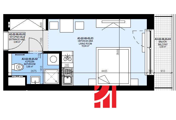 Sale Studio, Studio, Zuzany Chalupovej, Bratislava - Petržalka, Slovak